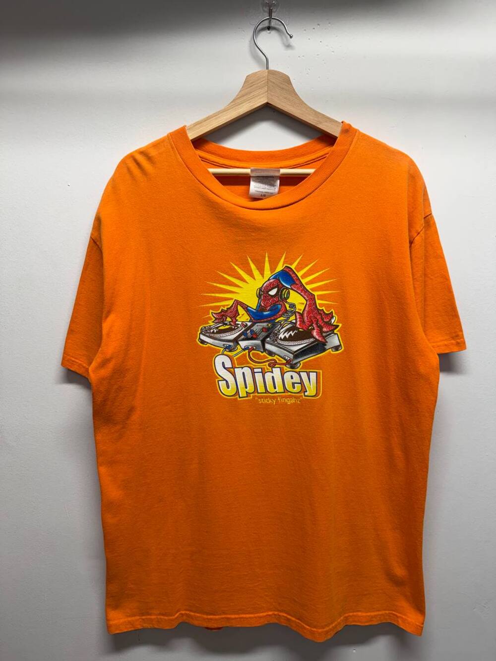 Spidey 'Sticky Fingahz' DJ Spider-Man Graphic Tee